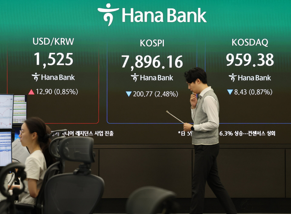 10일 원·달러 환율은 12.9원 오른 1525.0원으로 시작했다. 연합뉴스