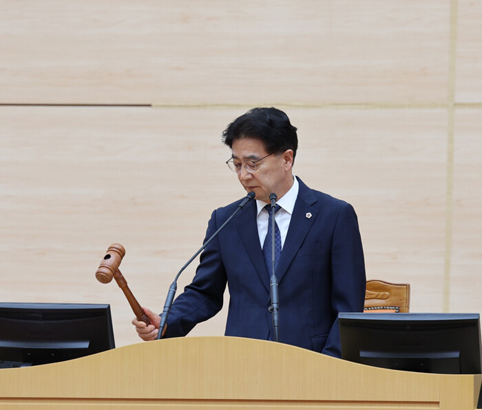 전남도의회는 12일 제399회 임시회 제2차 본회의를 열고 전남·광주 행정통합 추진 예산 등이 포함된 전남도 및 교육청의 추경예산안 등 주요 안건을 처리했다. /전남도의회