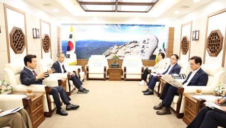 조규일 진주시장, 경남도에 지역 핵심 현안 적극 건의