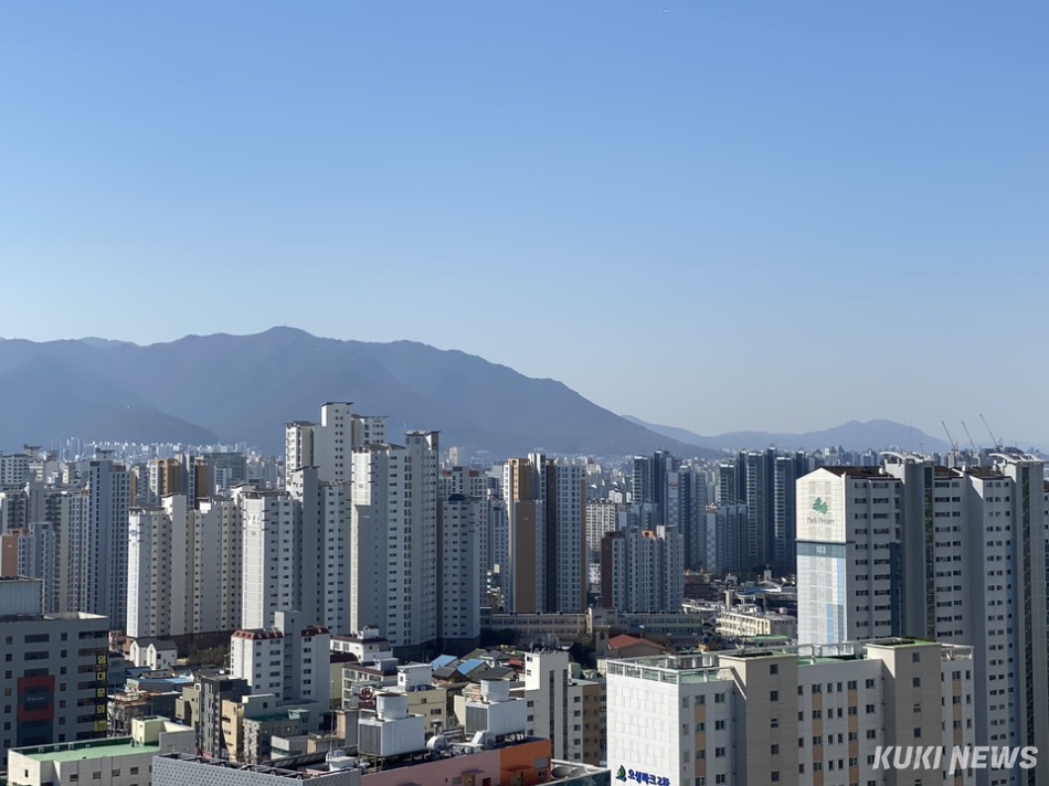 대구 도심 전경. 최재용 기자