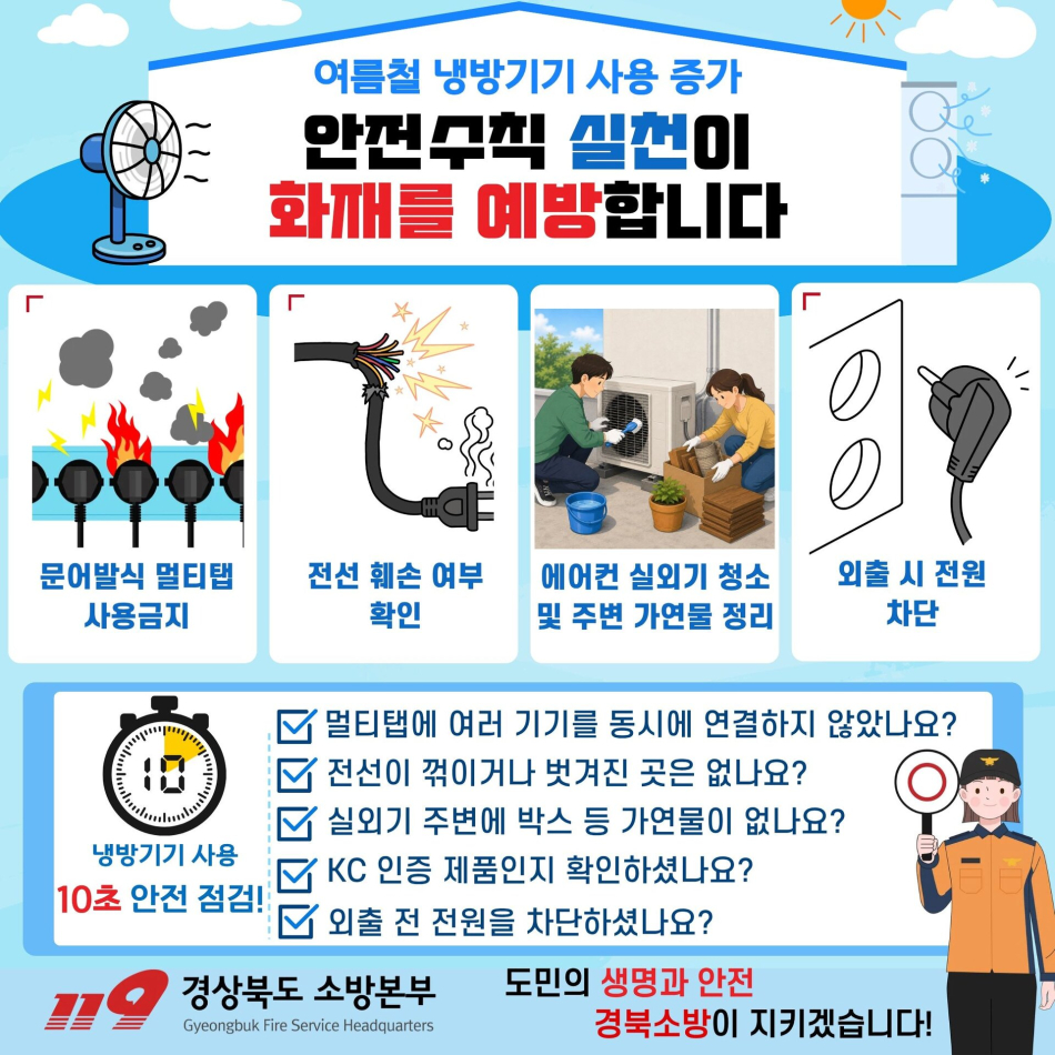 경북소방본부 제공.
