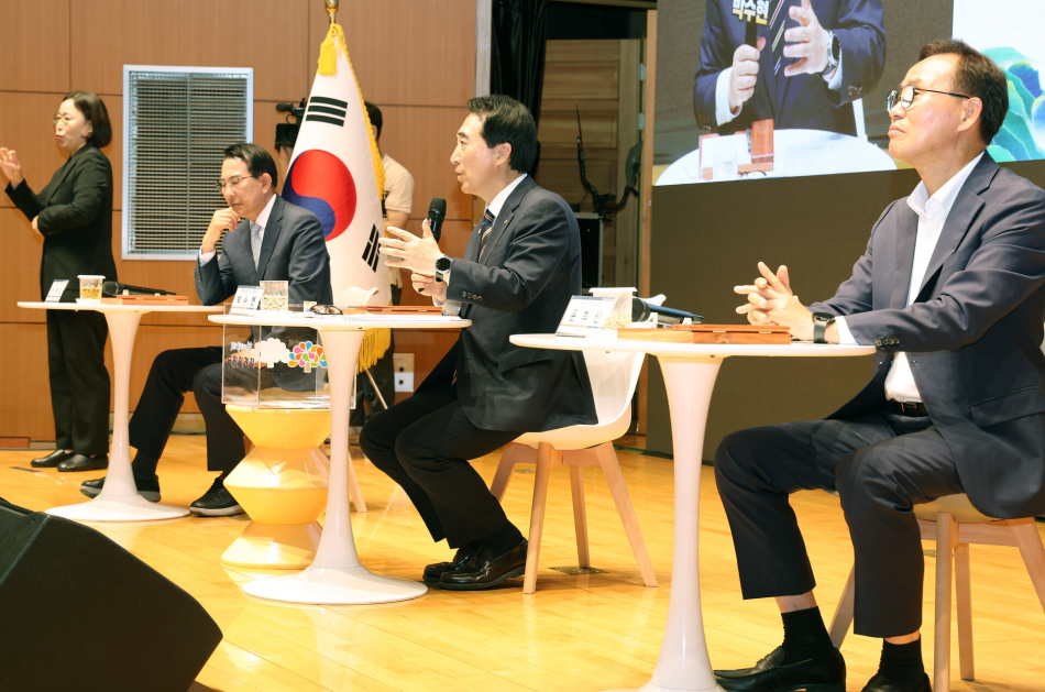 박수현 충남도지사 준비위 서산· 태안 방문. 당선인 준비위
