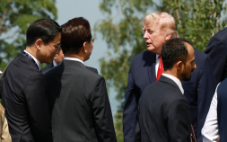 李대통령, G7서 트럼프와 30초 대화 나눴다…“중동처럼 北문제 평화적 해결 주도해달라”