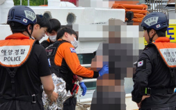 조업 중 줄에 맞아 부상…통영해경, 응급환자 구조