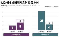 생보사 배타적사용권 경쟁 가속…손보사는 주춤