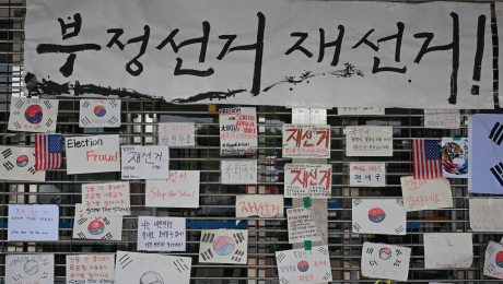 ‘주최 없는’ 잠실 봉쇄 시위…성격 바뀌고 갈등 커지는데 퇴로는 ‘안갯속’