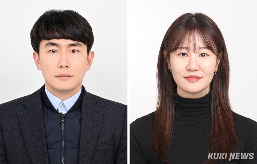 충남개발공사 공공주택실 주택사업부 임규빈 부장(왼쪽)과 건축사업부 박민혜 차장이 올해 첫 건축사 자격시험에 합격했다. 충개공