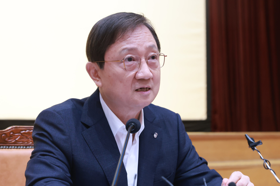 이찬진 금융감독원장이 22일 서울 여의도 금융감독원에서 기자간담회를 열고 발언하고 있다. 금융감독원