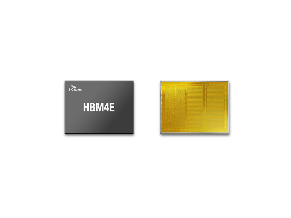 SK하이닉스의 6세대 고대역폭메모리(HBM)인 ‘HBM4E’. SK하이닉스