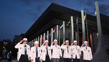 광화문 ‘감사의 정원’서 첫 공식 행사…6·25 기념식