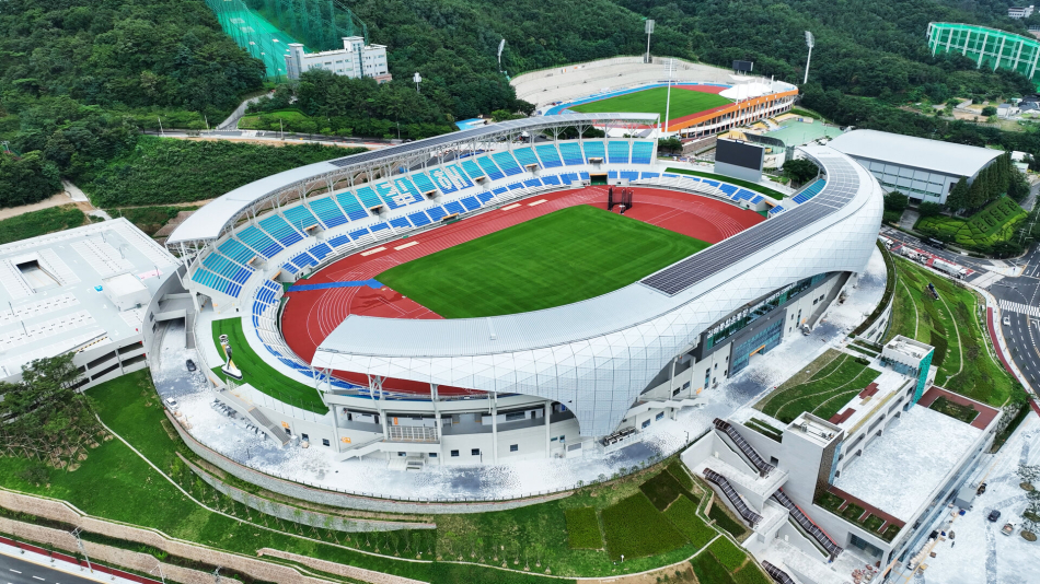 전국체육대회 주개최지인 김해종합운동장. 김해시체육회 제공