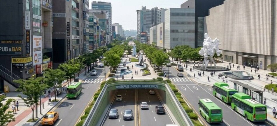 천안 신부동 만남로광장 예상도.