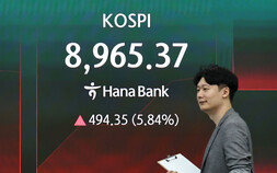 마이크론 호실적에 코스피 5% 급등…매수 사이드카까지 발동