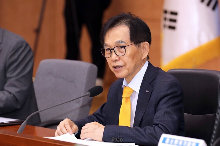 25일 정부서울청사에서 열린 국가지식재산위원회 제41차 본회의에서 발언하는 이광형 국가지식재산위원장. 지식재산처