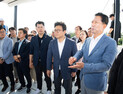 ‘평당 1000원 승부수’ 김장호 구미시장…산단 조성 현장 찾아