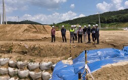 충남개발공사, 장마 앞두고 개발사업지구 안전점검 실시