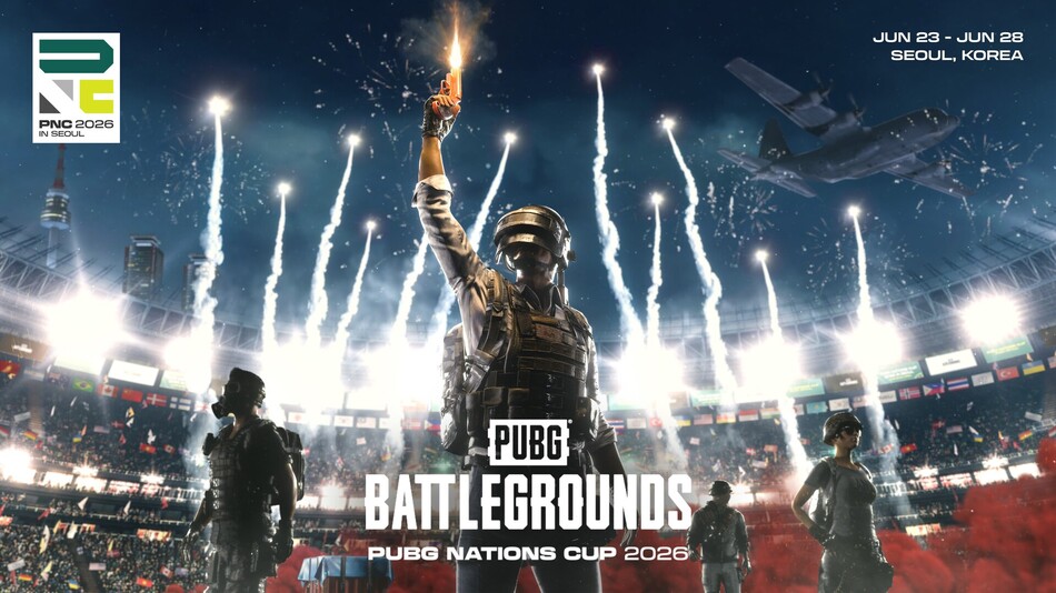 ‘PUBG: 배틀그라운드’ 국제 e스포츠 대회 ‘펍지 네이션스 컵 2026 in Seoul’ 그랜드 파이널이 개막했다. 크래프톤 제공