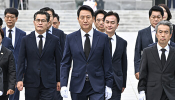 ‘첫 5선 시장’ 오세훈, 현충원 참배로 민선 9기 시작
