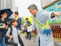 천호성 전북교육감, 취임 첫 행보로 학생 교통안전지도