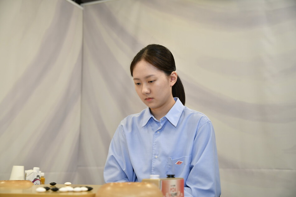 ‘바둑 여왕’ 김은지 9단, 상반기 다승·최다 대국 1위에 올랐다. 한국기원 제공
