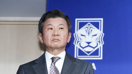정몽규 축구협회장, 사임서 제출…13년 5개월 만에 물러난다