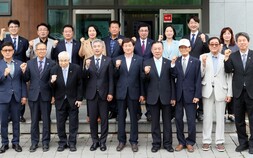 제13대 충남도의회 전반기 의장단 도내 주요기관 방문