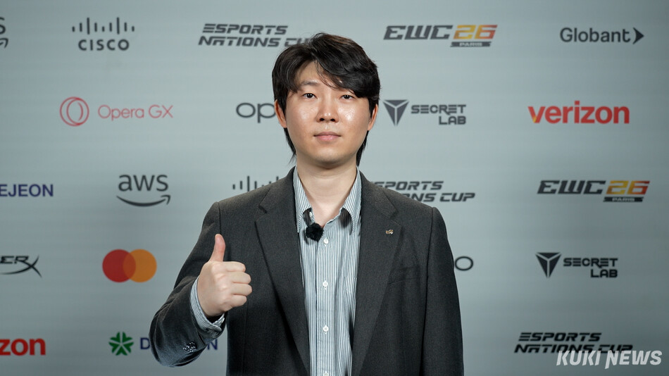 ‘레인오버’ 김의진 라이언 감독이 6일 오후 대전컨벤션센터(DCC)에서 쿠키뉴스와 만나 인터뷰하고 있다. 쿠키뉴스 쿡깸