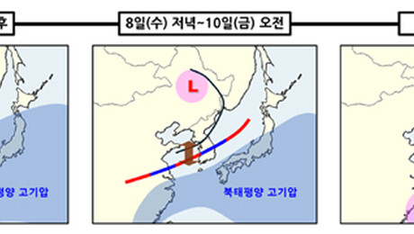 광주·전남 8~9일 다시 장맛비…전남 북서부 최대 100㎜ 이상