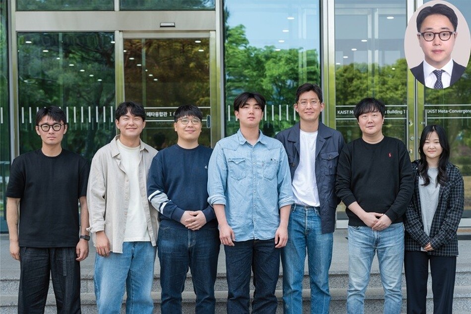 (왼쪽부터) KAIST 박성준 연구원, GIST 김우진 석박통합과정생, GIST 김진호 박사과정생, KAIST 최장호 연구원, KAIST 최영재 교수, (주)에이티지라이프텍 류태훈 대표, (주)에이티지라이프텍 이채림 주임연구원, (우상)이화여자대학교 최한솔 교수. KAIST