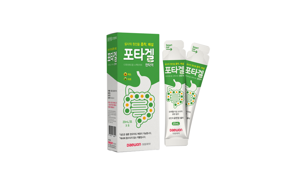 대원제약 지사제 ‘포타겔현탁액’. 대원제약 제공
