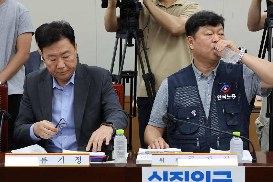7일 정부세종청사에서 열린 최저임금위원회에서 내년도 최저임금을 논의하기 위한 제12차 전원회의가 열리고 있다. 연합뉴스