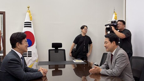 허태정 대전시장, 국회 방문 지역 핵심 현안 협조 요청