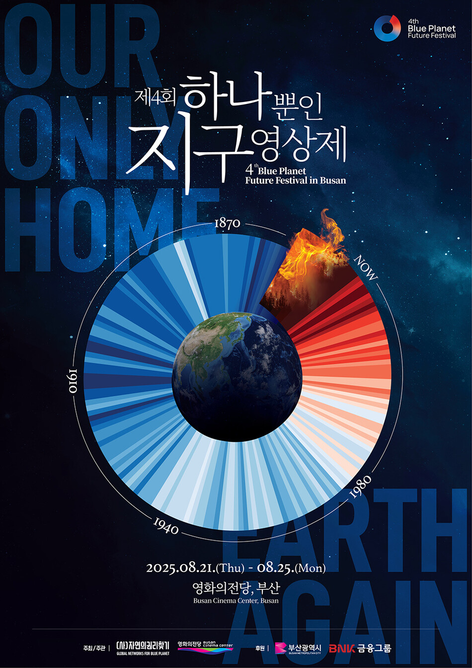 지난해 개최된 제4회 하나뿐인지구영상제 공식 포스터