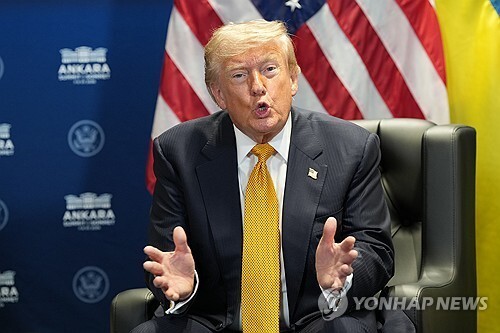 도널드 트럼프 미국 대통령. AP연합뉴스