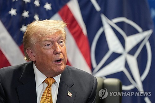 도널드 트럼프 미국 대통령. AP연합뉴스