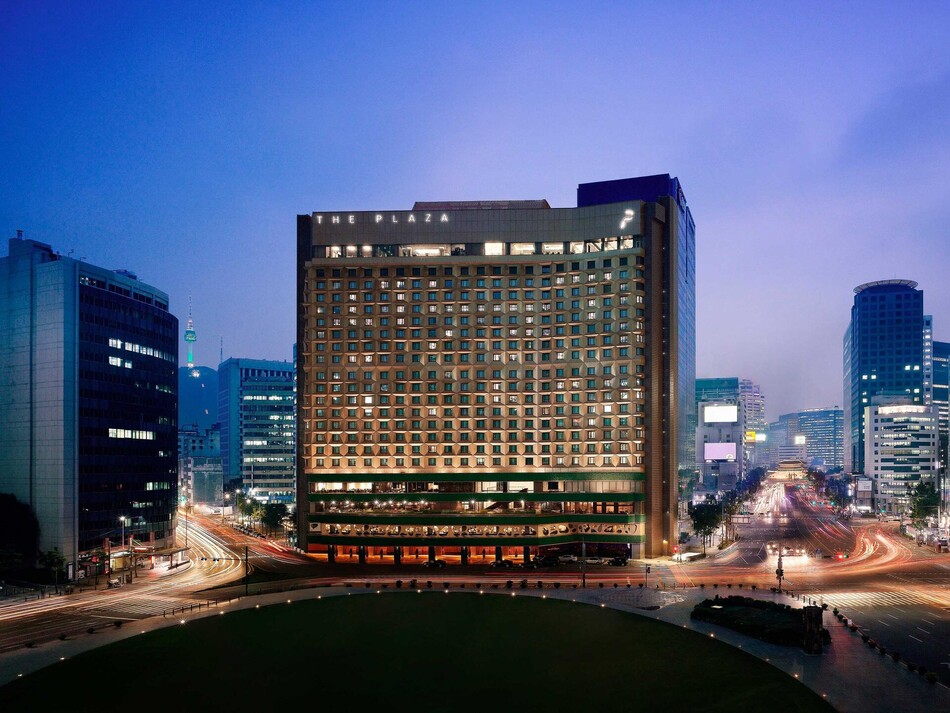 서울 중구에 위치한 더플라자호텔 전경. 한화호탤앤드리조트 제공