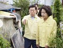 추미애, 폭염 속 광명 뚝방촌 민생 행보…취약계층 주거냉방ㆍ건강 점검