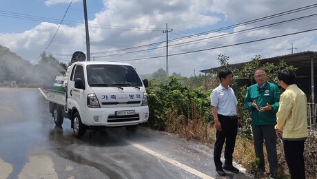 경산시, 폭염과 전쟁…축산농가 피해 예방 총력