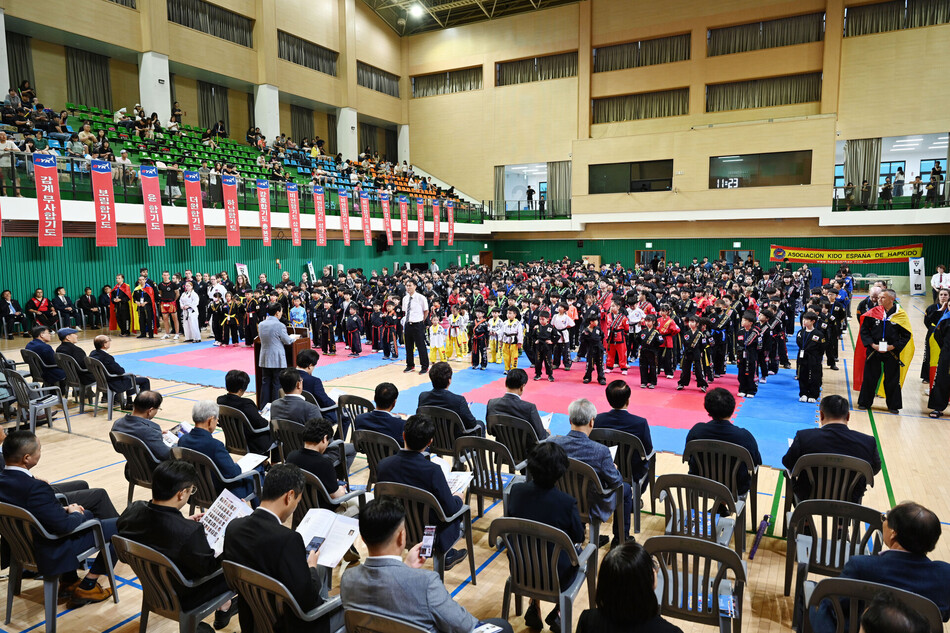 지난해 제8회 창녕군수배 세계합기도대회