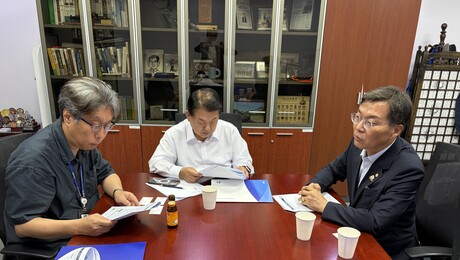 김중남 강릉시장, 국회 찾아 핵심 현안사업 지원 요청