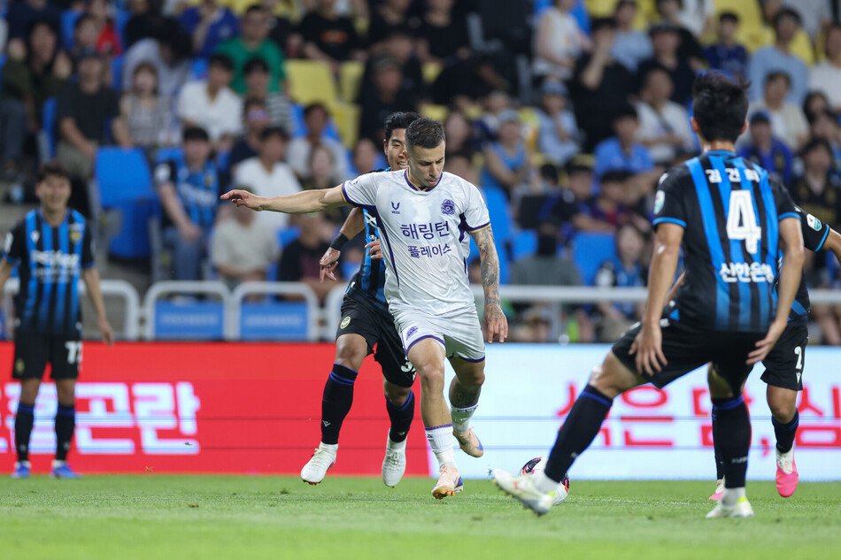 안양 마테우스. 한국프로축구연맹 제공