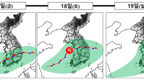 주말까지 전남광주 최대 100㎜ 이상 비