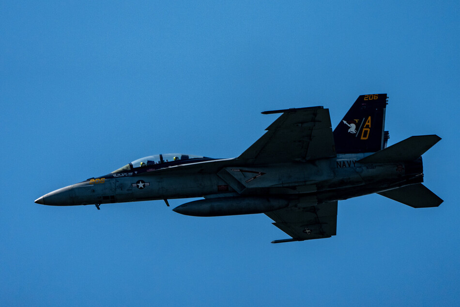 미 해군 F-18F 슈퍼 호넷(기사와 직접 관련 없음). AP=연합뉴스