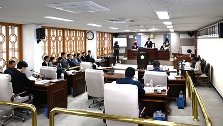 군위군의회, 29일까지 임시회…군정 업무보고·조례안 심사
