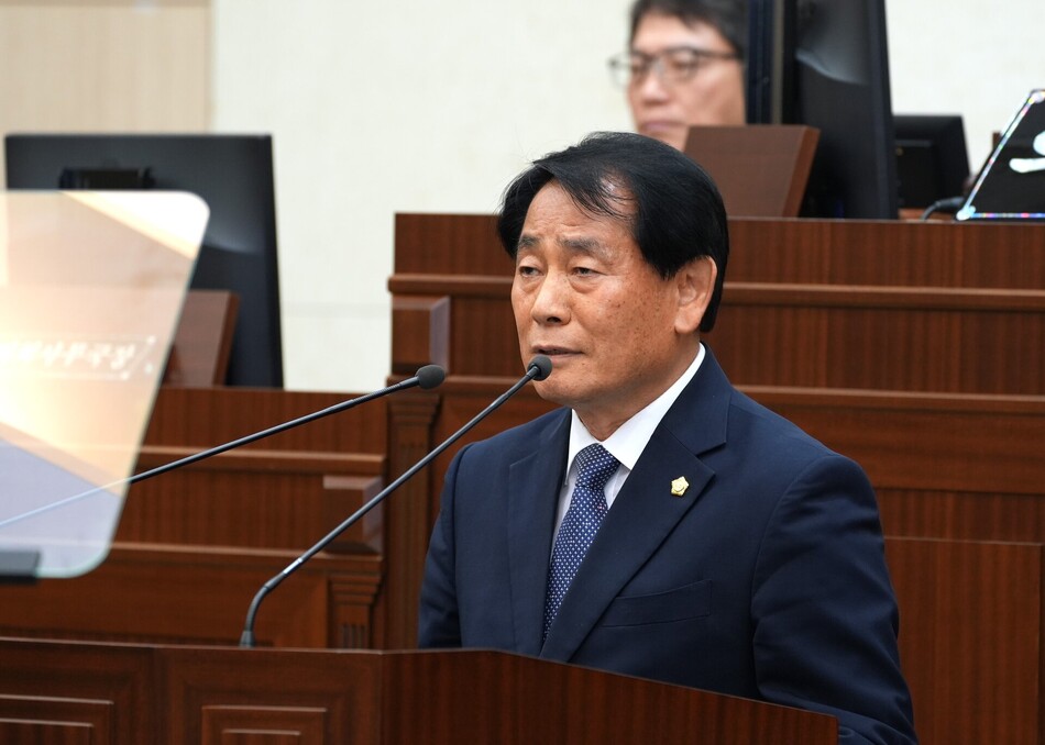 김경도 시의원. 안동시의회 제공