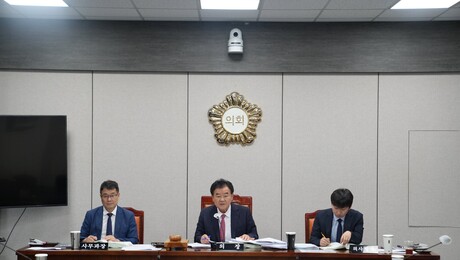 태백시의회, 상하수도사업소 등 5개 부서 주요 업무 청취